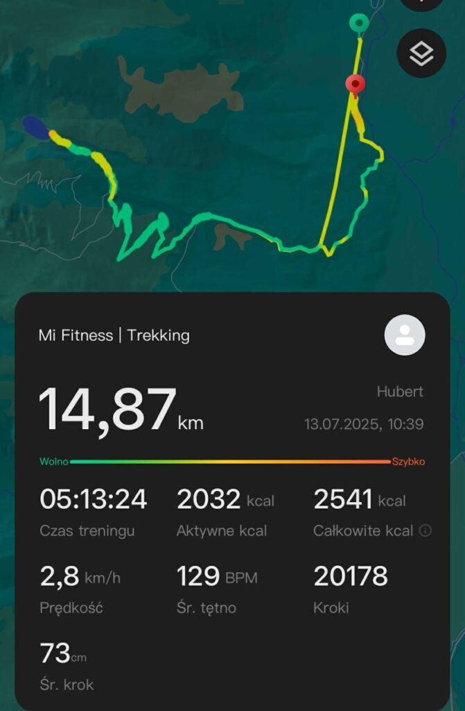 Wspinaczka na DELTA LAKE 